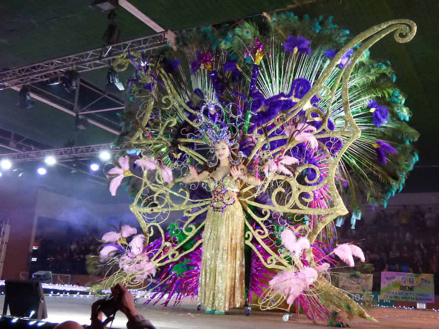 Carla Fraile en categoría infantil con 'Mi reflejo'; Sheila Mirasierra en juvenil con 'Calypso' y María Luisa Lamadrid en senior con 'Wimby Tamu', fueron elegidas reinas del Carnaval 2019 en la gala que se celebró en la tarde-noche del sábado en el pabellón polideportivo, que se quedó pequeño, con decenas de personas sin poder acceder al completarse el aforo. Más información en HOY. 