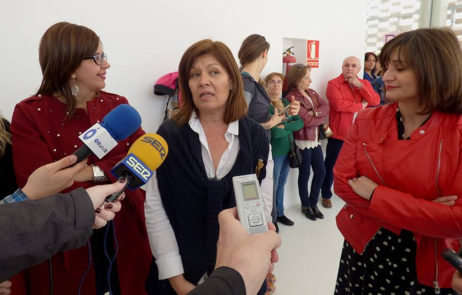 Engracia Muñoz en la presentación 