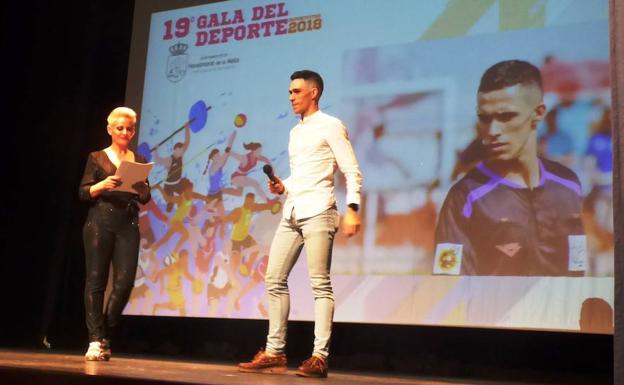 Jayro Muñoz recibió una mención en la reciente Gala de Deporte 