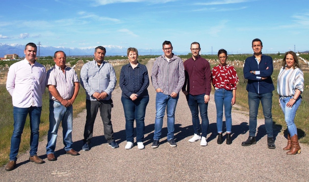 La candidatura regionalista al completo 