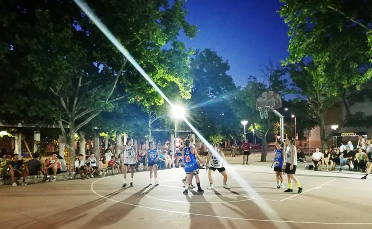 Final femenina del torneo 3x3 Street Basket 