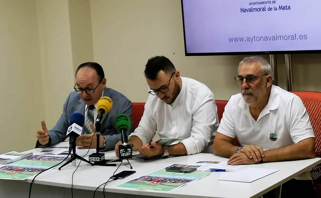 Pedro González, Josema Encinas y José Manuel Blázquez 