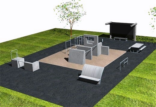 Ejemplo de un parque de 'parkour' 