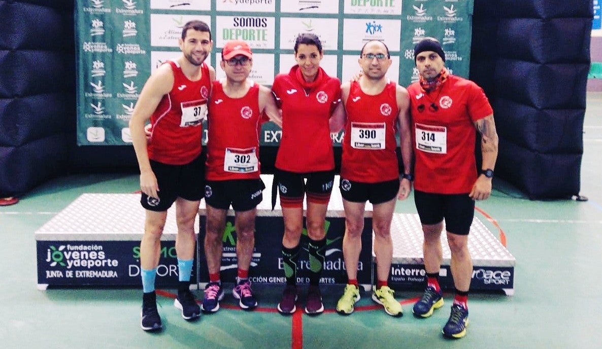 Corredores de Navalmaratón en Montijo 