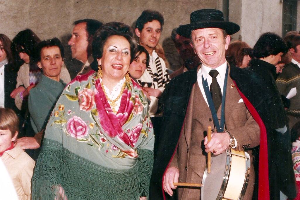 Manola Luengo, años atrás, de Carnaval 