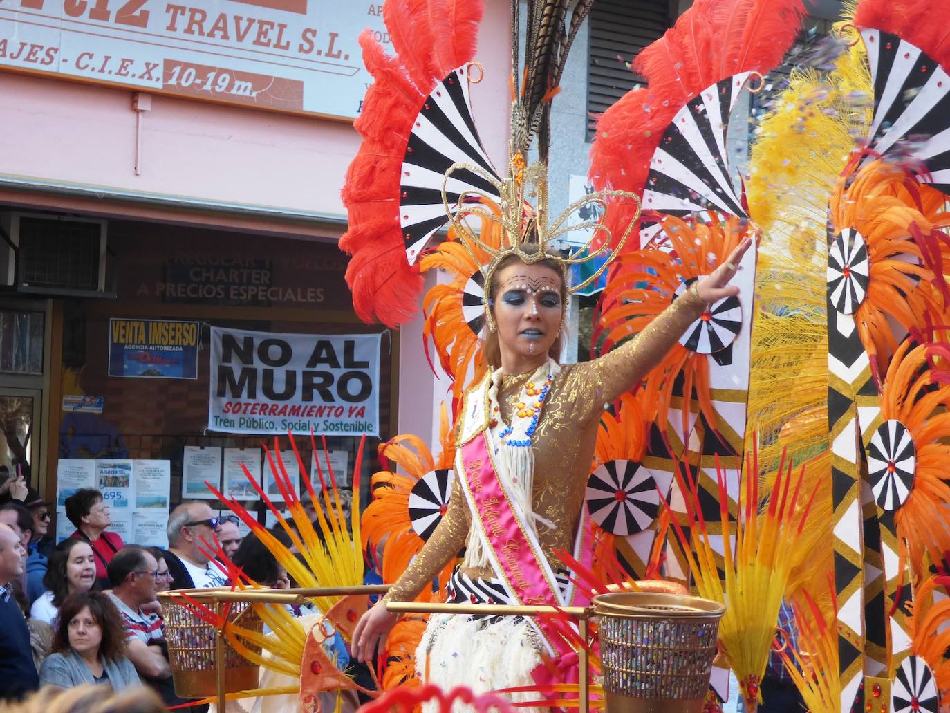Lucía Redondo, reina infantil del Carnaval 2020 