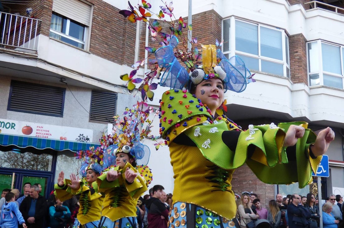 Fotos: Desfile de carrozas y comparsas