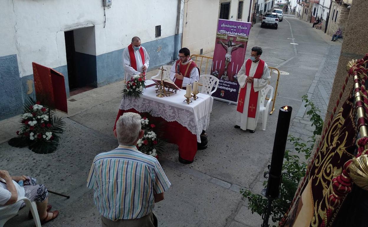 La crisis sanitaria obliga a modificar la festividad del Cristo de la Misericordia, en Torremenga