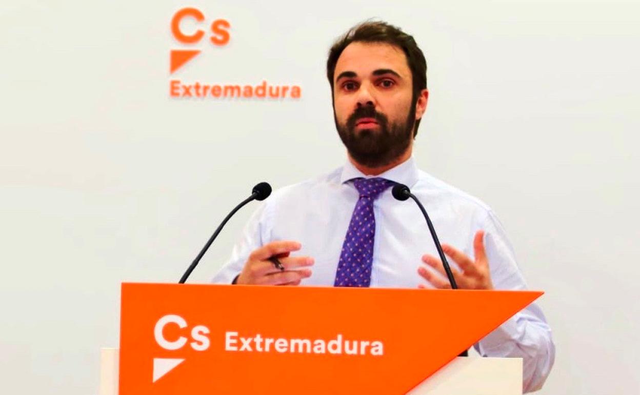 Ángel Muiñoz, portavoz municipal de Ciudadanos 