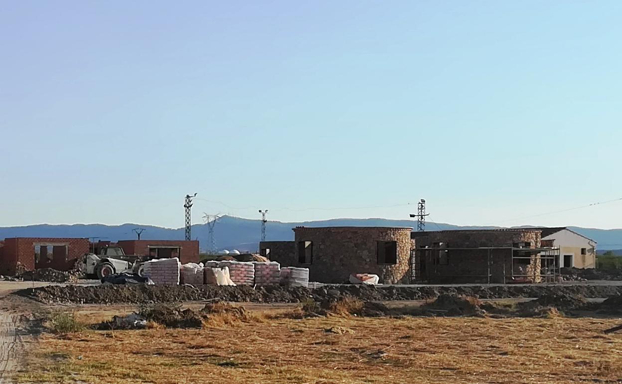 Obras en marcha en Saucedilla 