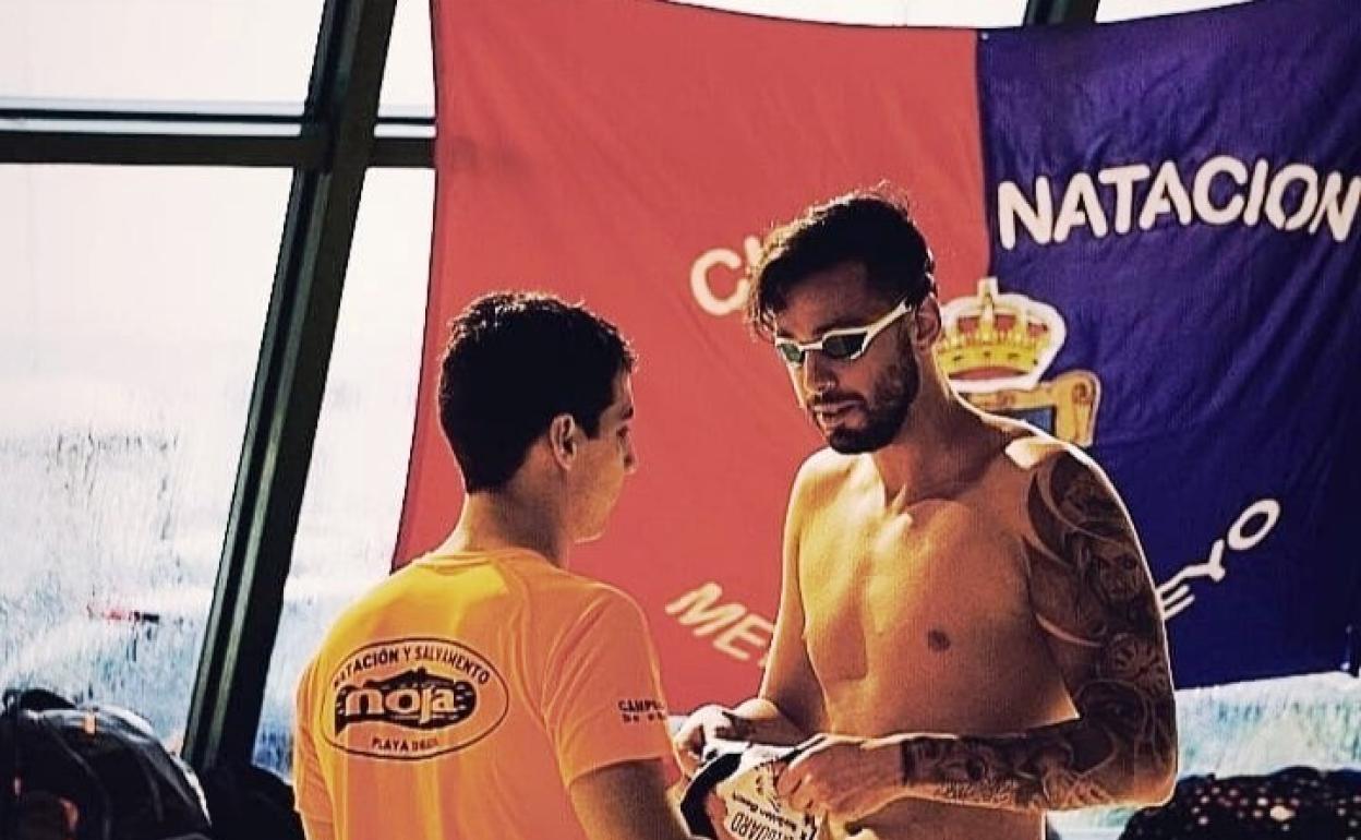 Veiga y Blasco quieren repetir su ciclo de entrenamientos por las piscinas extremeñas, entre ellas Navalmoral