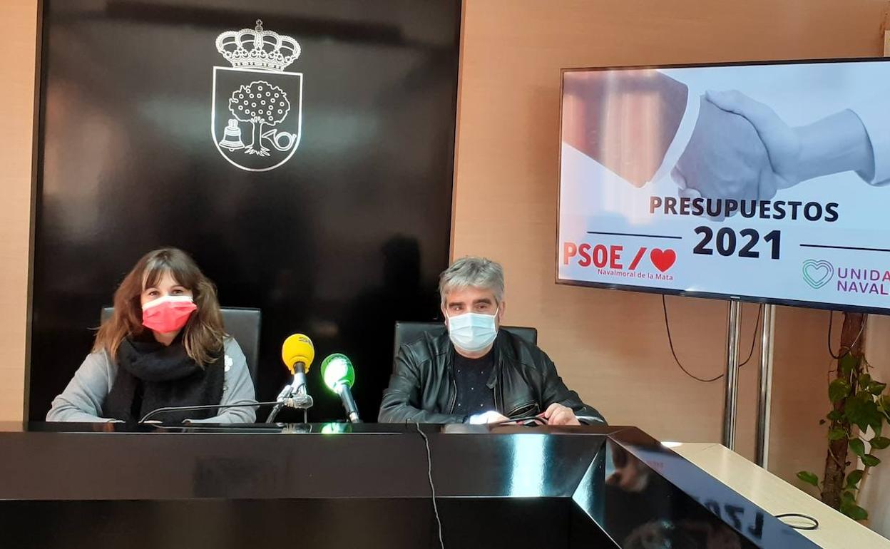 Raquel Medina y Valentín Tomé 