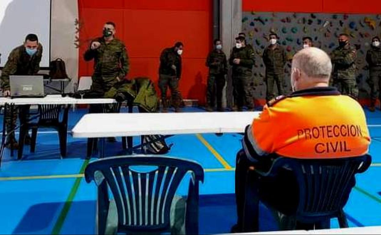 Clases impartidas en el pabellón Antonio Jara 