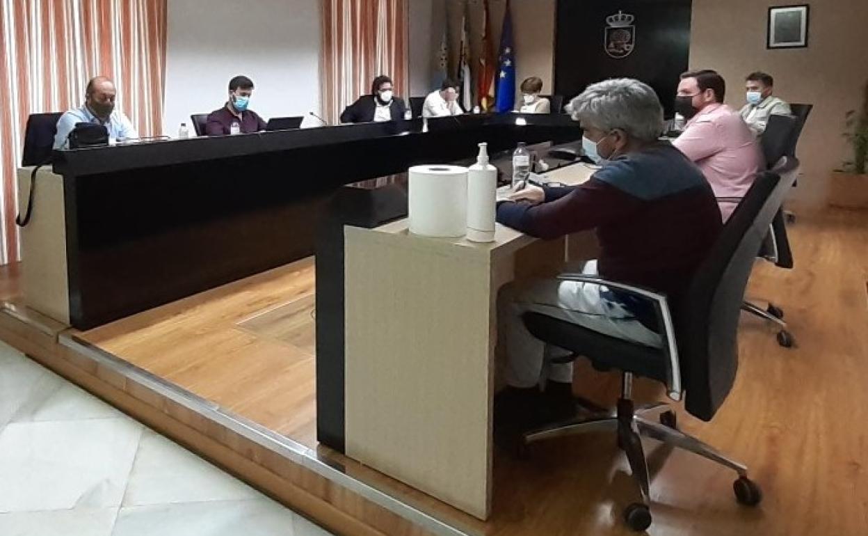 Imagen del pleno celebrado el lunes 