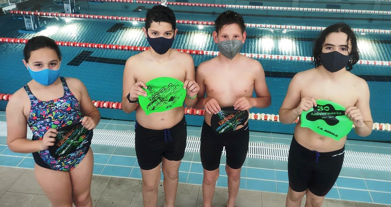 La cantera del Club Natación Moralo 