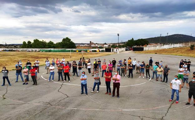 Asamblea celebrada en Almaraz 