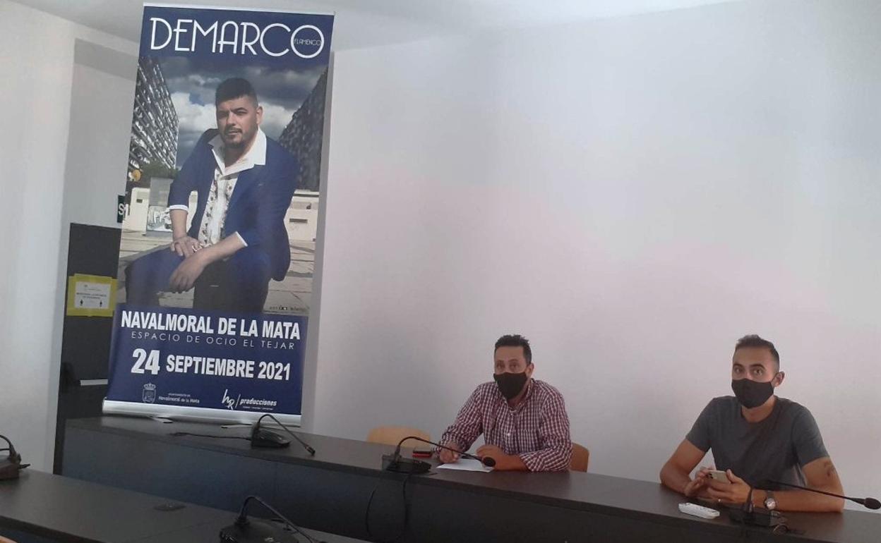 Presentación del concierto de Demarco
