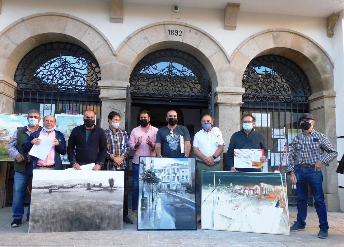 Fotos: Buena acogida del I Certamen de Pintura Rápida