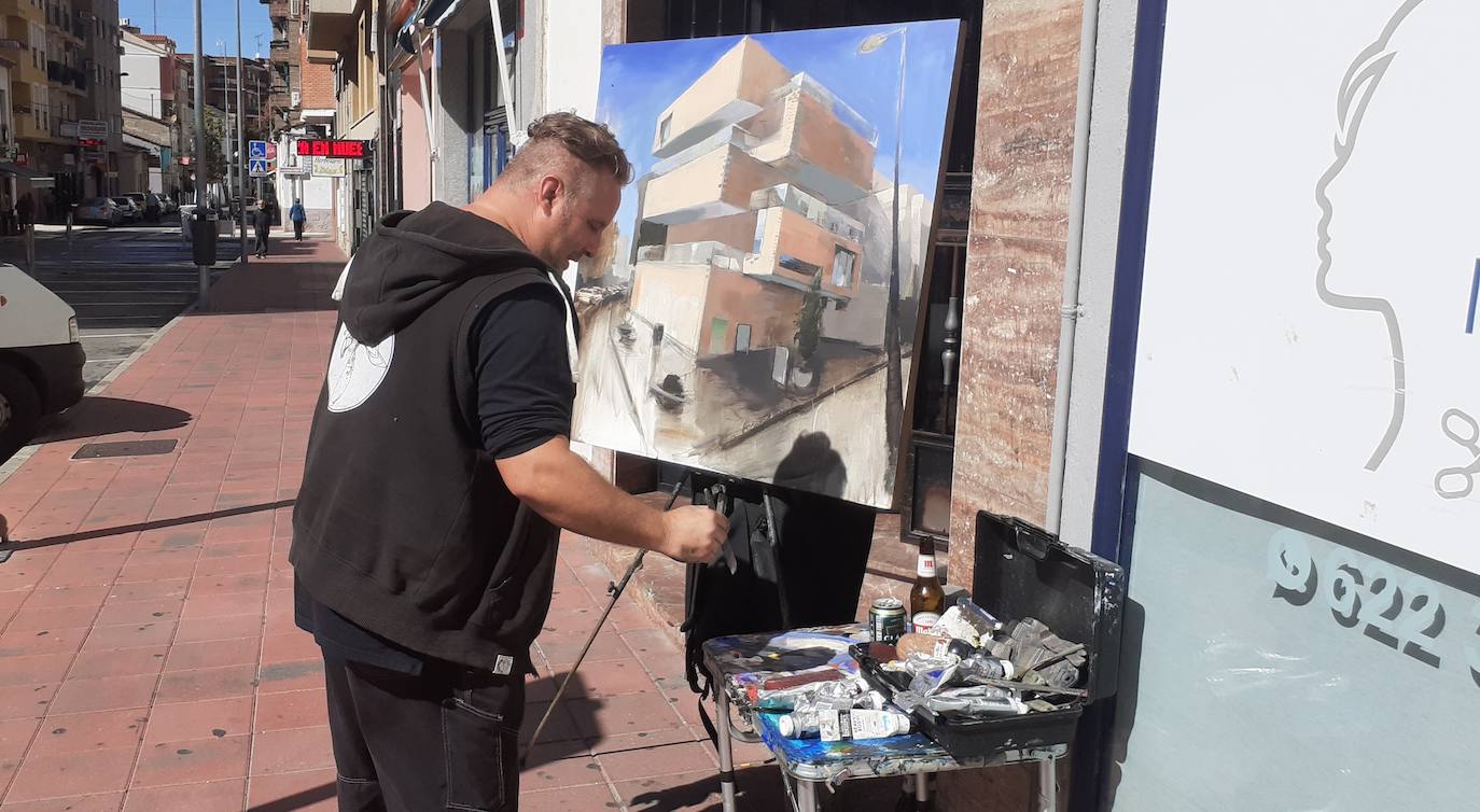 Fotos: Buena acogida del I Certamen de Pintura Rápida