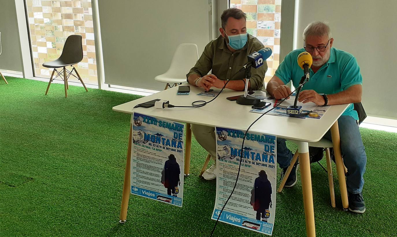 Josema Encinas y José Manuel Blázquez en la presentación del programa 