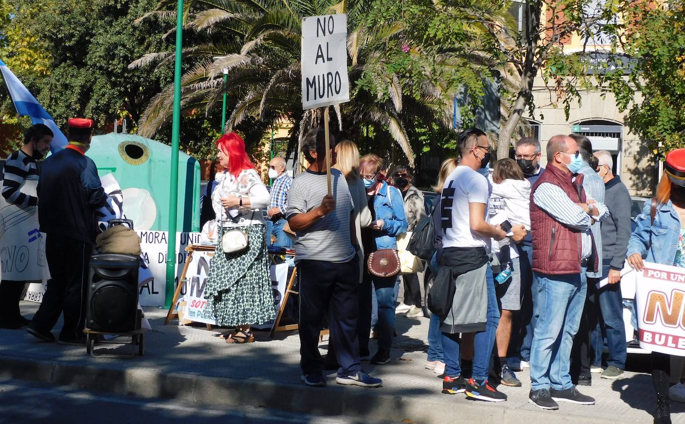 Fotos: Jornada reivindicativa por el soterramiento de las vías