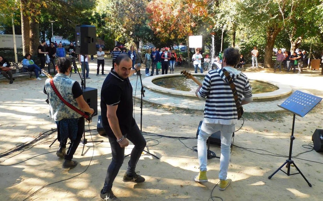 Fotos: Jornada reivindicativa por el soterramiento de las vías