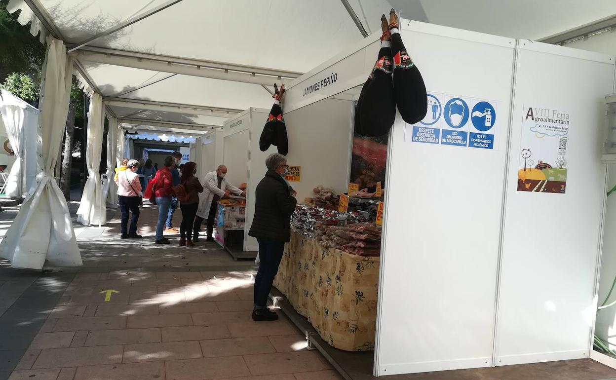 La feria se instaló en la pasada edición en la avenida de las Angustias 