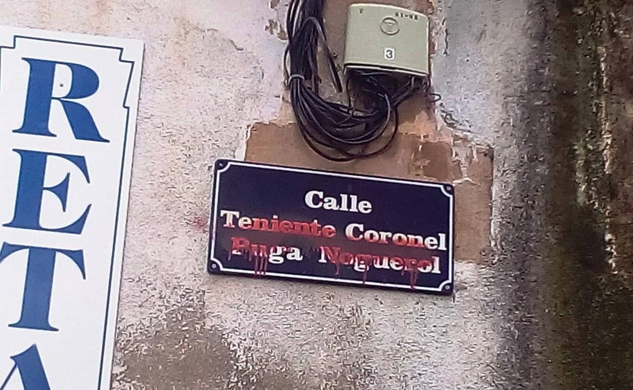Calle Teniente Coronel Puga Noguerol, una de las señaladas 
