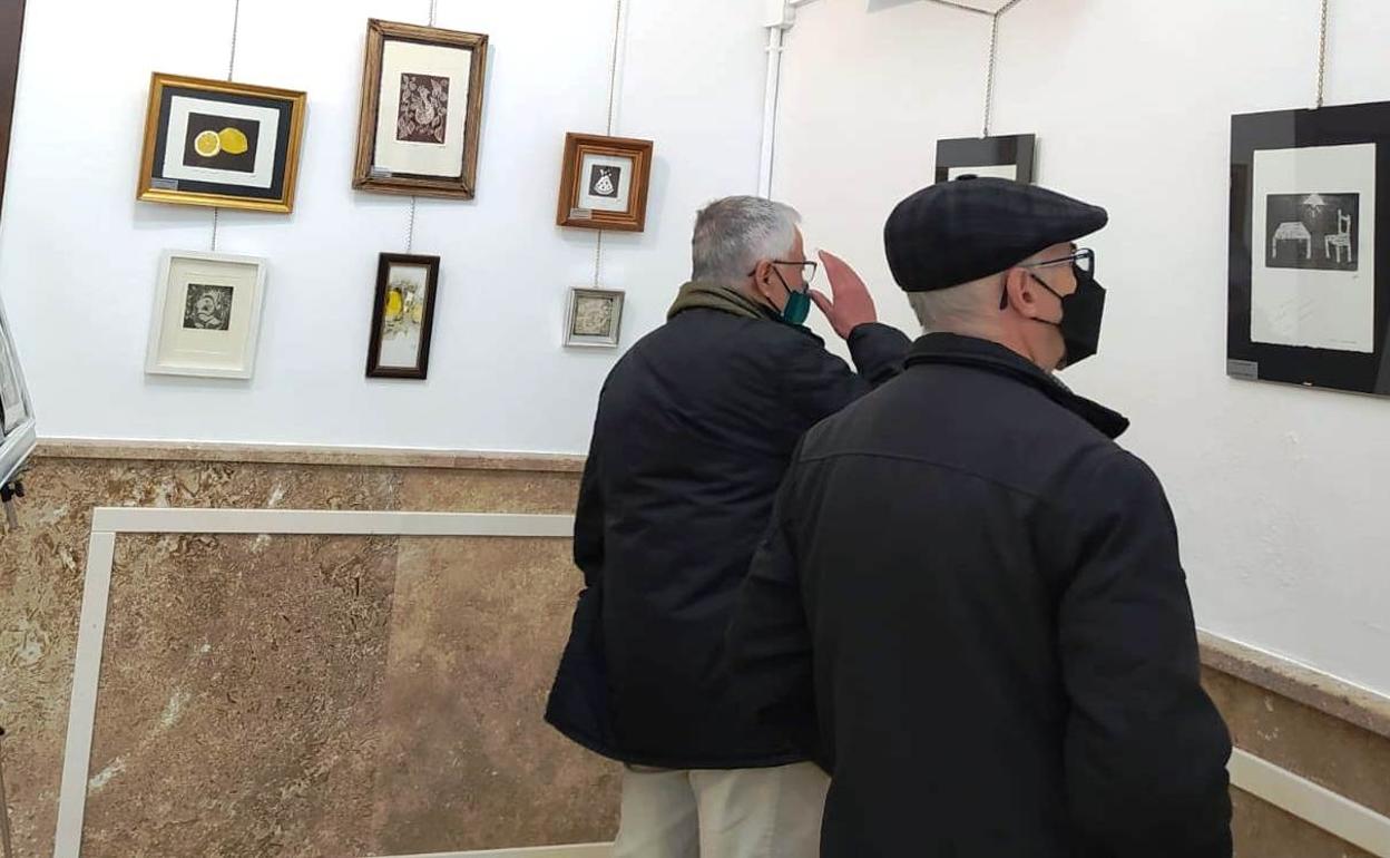 Los grabados se exponen en la Fundación Concha 