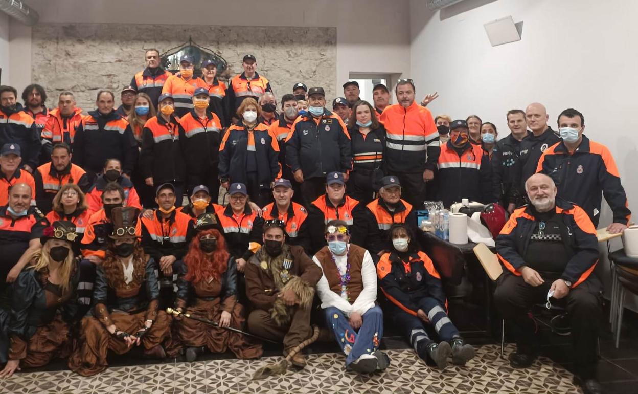 Protección Civil aporta 165 voluntarios al Carnaval de diez agrupaciones
