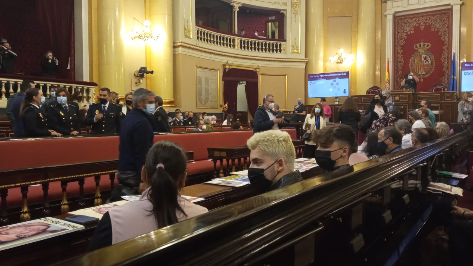 El acto se celebró en el Senado 