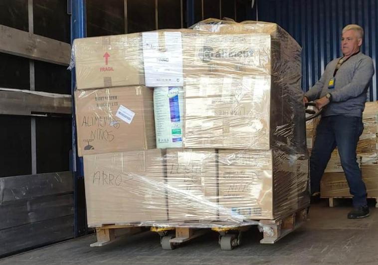 Recogen cerca de 7.000 kilos de alimentos para Turquía y Siria