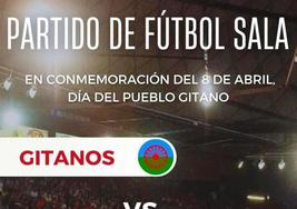 Fútbol-sala para celebrar el Día del Pueblo Gitano