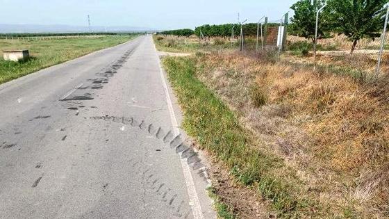 Herido un hombre de 30 años en Saucedilla al salirse de la vía con un tractor