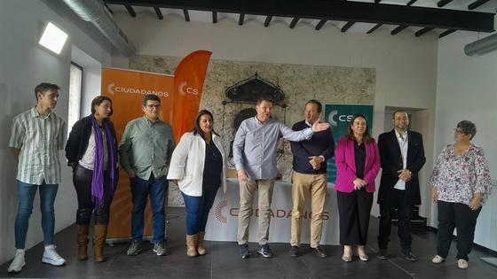 Ciudadanos presenta su candidatura destacando su experiencia en la gestión municipal