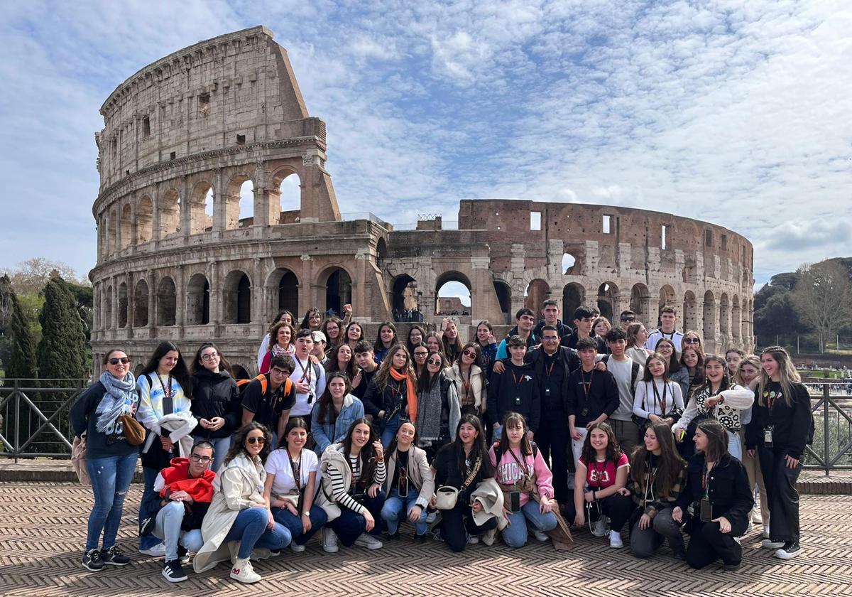 Alumnos del instituto Augustóbriga visitan Roma