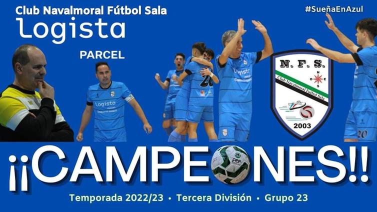 Navalmoral FS golea,12-1, para ser campeón de la Tercera División extremeña