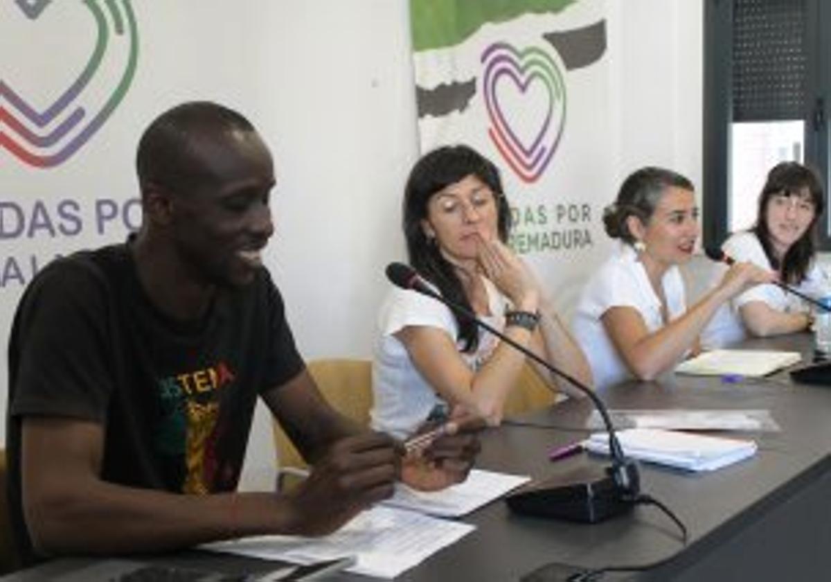 Acto de Unidas por Extremadura celebrado en la Inmaculada