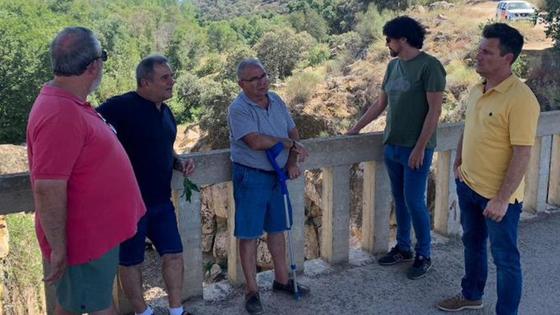 Diputación estudia mejoras en las infraestructuras de los Ibores