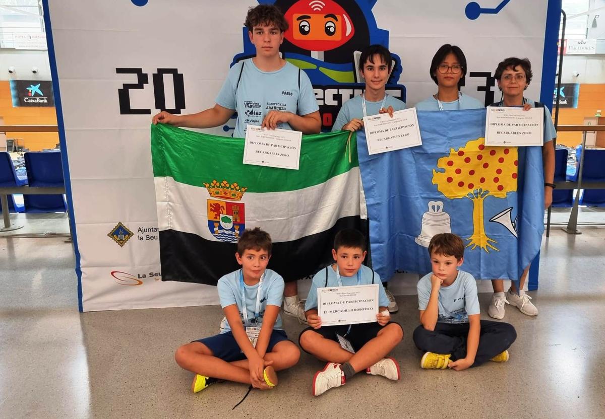 Seis jóvenes de la zona, en la final nacional de robótica