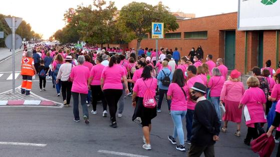 La IX Marcha Rosa recorrerá el martes el centro urbano