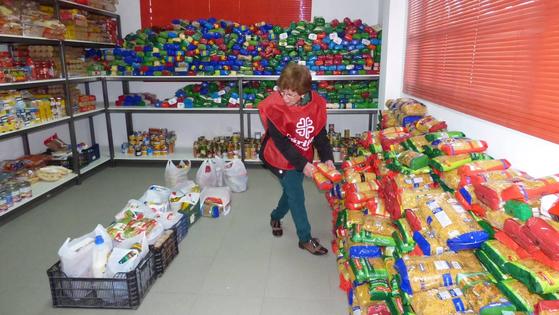Cáritas realizará el miércoles y el jueves una campaña de recogida de alimentos