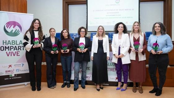 La Junta reconoce la labor de profesionales de la zona que trabajan en salud mental