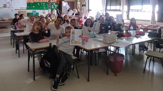 Alumnos del colegio de Losar de la Vera organizan una recogida de alimentos