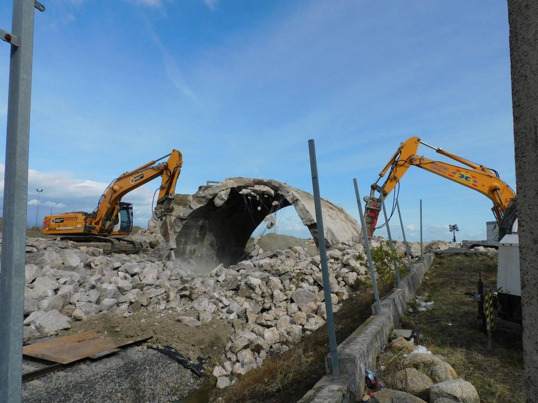 Las obras del tren siguen modificando el trazado urbano