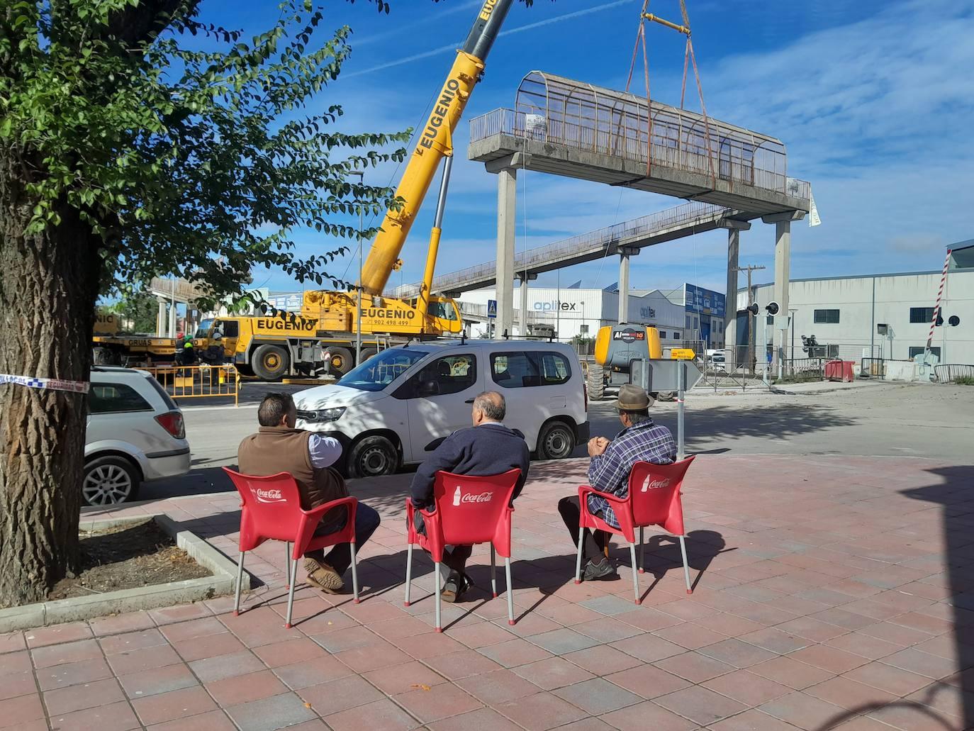 Las obras del tren siguen modificando el trazado urbano
