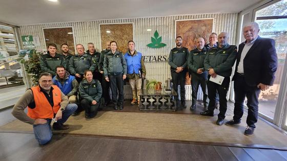 Cetarsa destaca los esfuerzos de la Guardia Civil contra el tráfico ilícito de hoja de tabaco