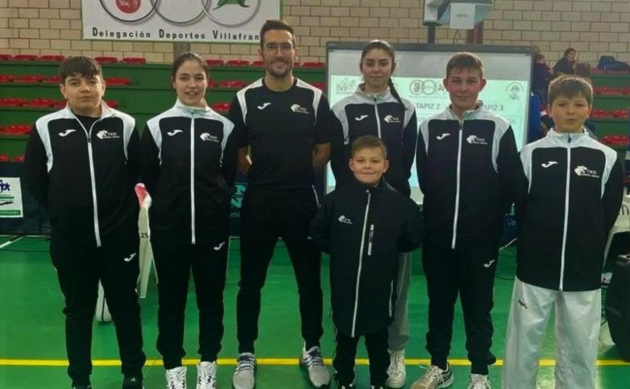 Medallistas moralos en el regional celebrado en Villafranca de los Barros 