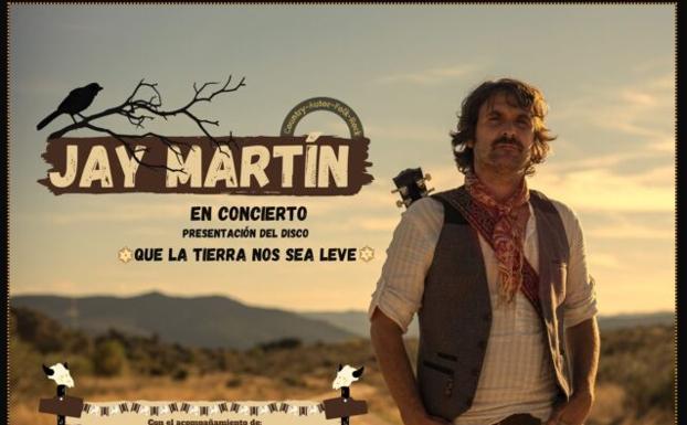 Jay Martín presenta en el Teatro del Mercado su primer disco en solitario