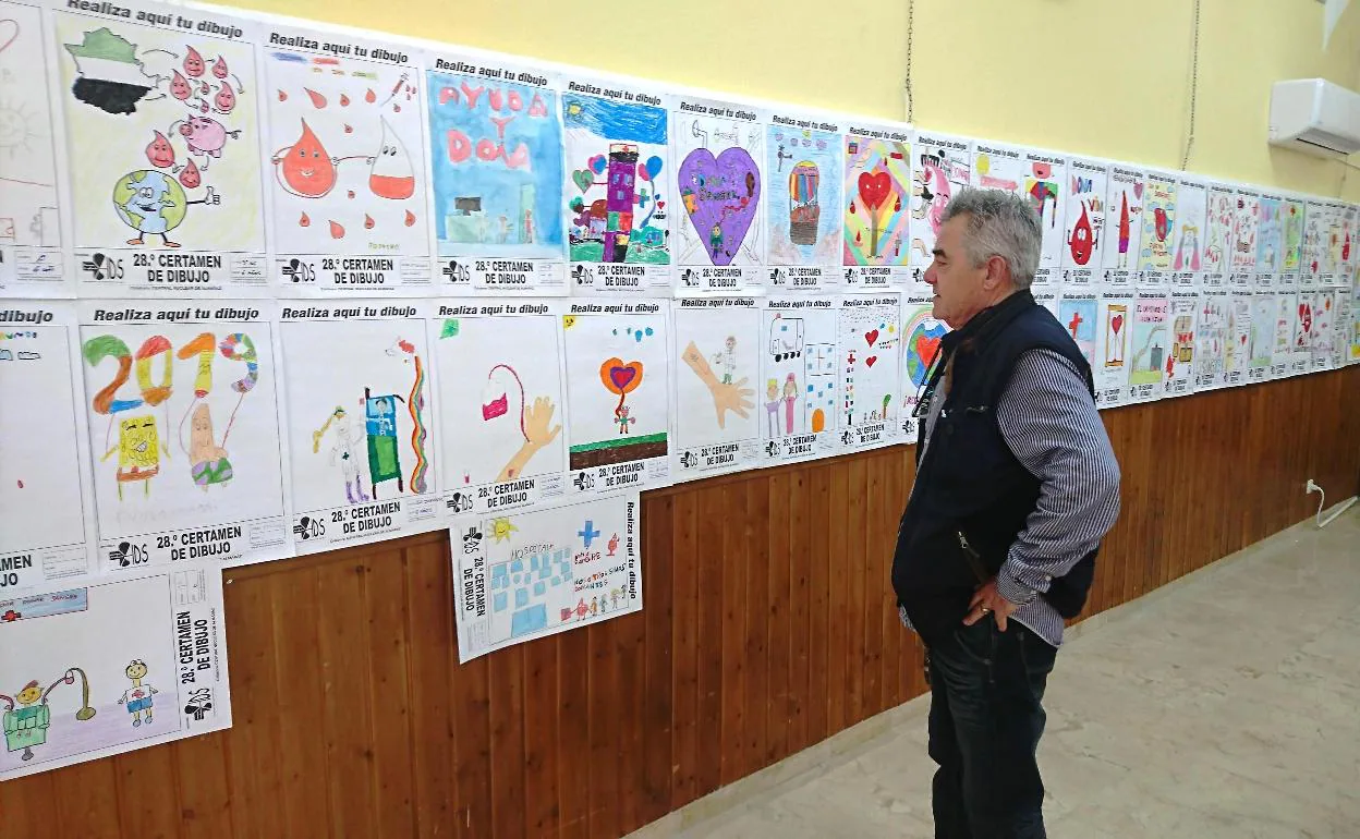 Los dibujos se expondrán en la Fundación Concha a mediados de marzo 